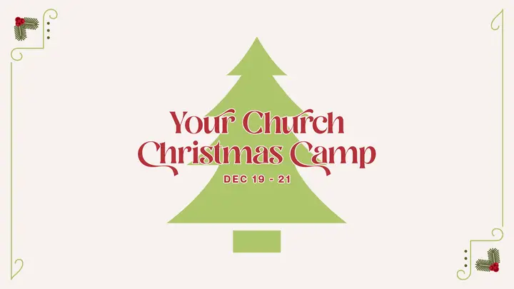 Your Church Christmas Camp: HD slide