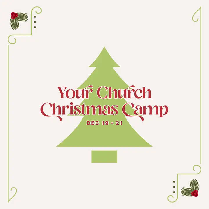 Your Church Christmas Camp: social post