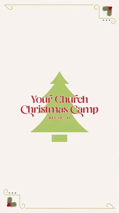 Your Church Christmas Camp: story