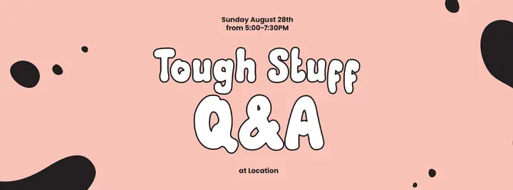 Tough Stuff Q&A: facebook cover