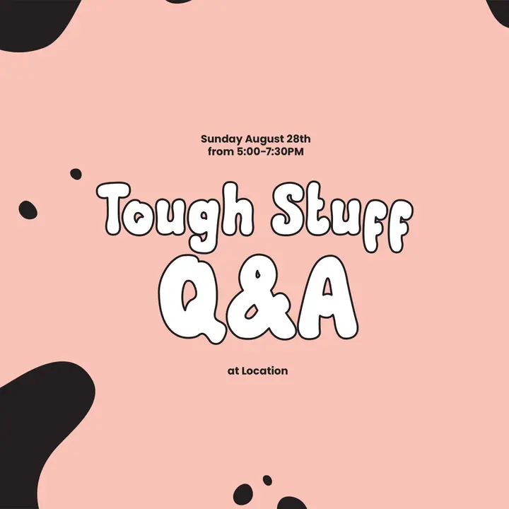 Tough Stuff Q&A: social post