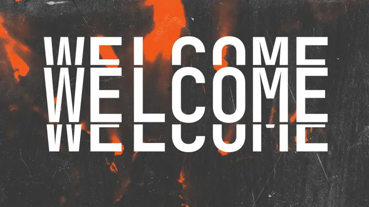 Welcome To Your Church: 4K slide