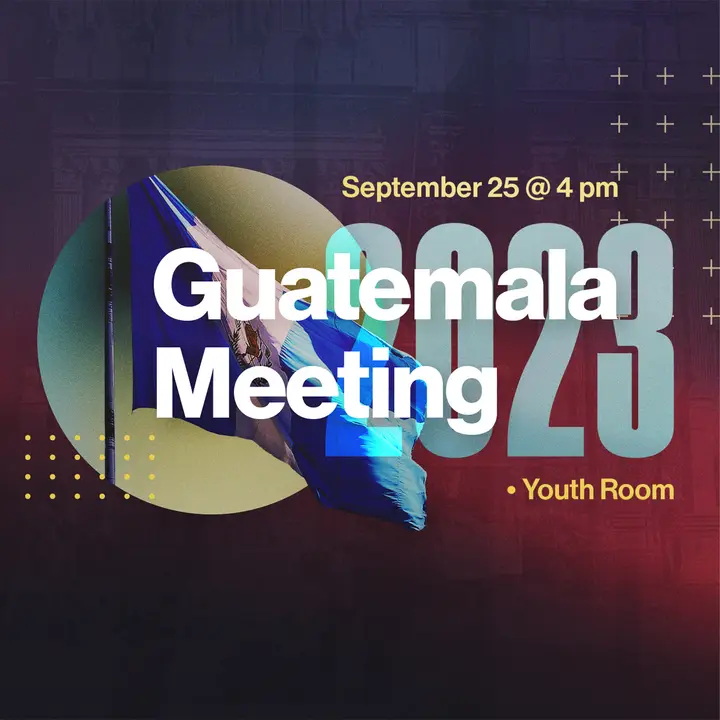 Guatemala Meeting: social post