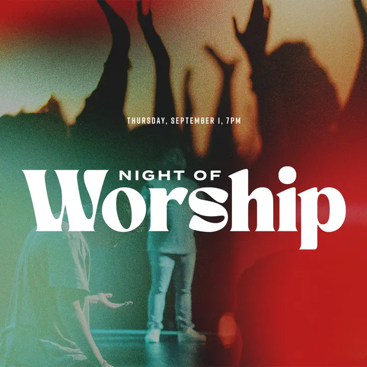 Night of Worship: social post