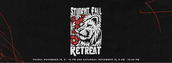 Student Fall Retreat: facebook cover