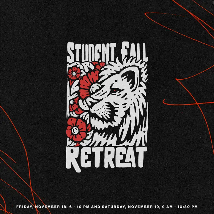 Student Fall Retreat: social post