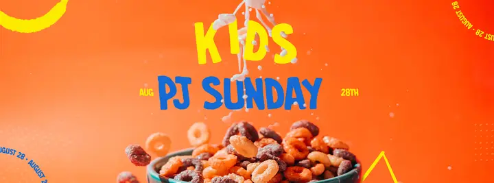 Kids PJ Sunday: facebook cover