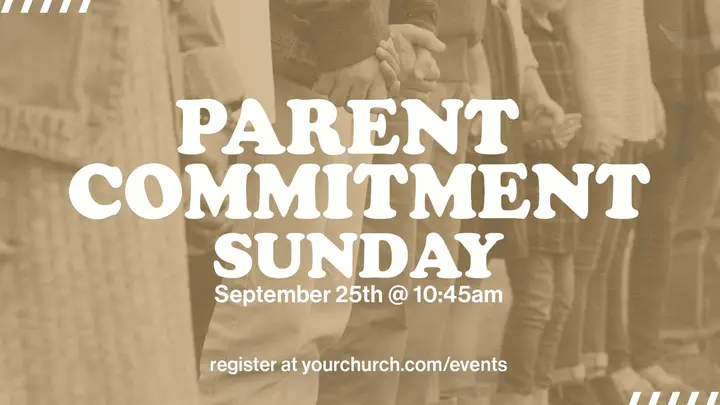Parent Commitment Sunday: HD slide