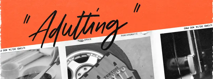 Adulting: facebook cover