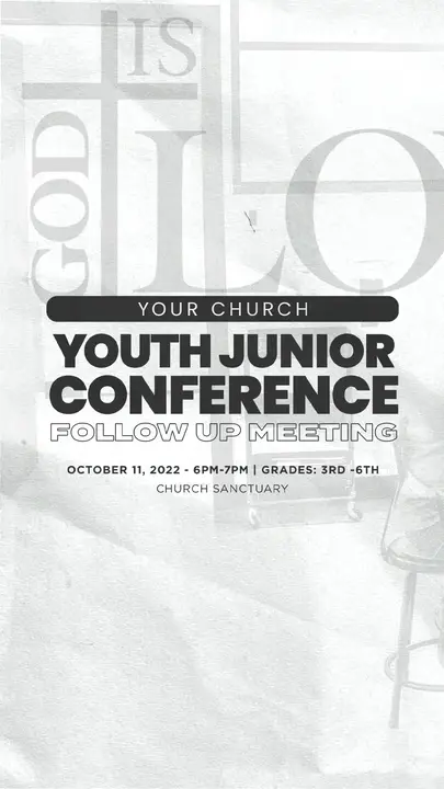Youth Junior Conference Follow Up Meeting: story