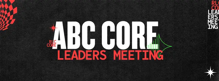 ABC Core Leaders Meeting: facebook cover