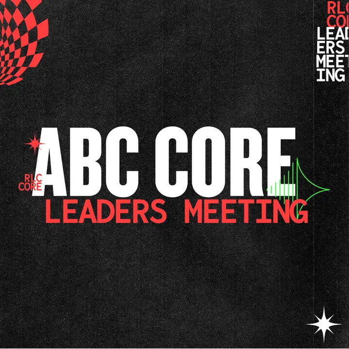 ABC Core Leaders Meeting: social post