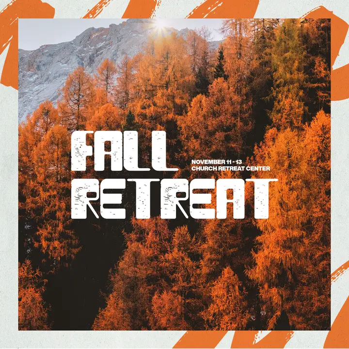 Fall Retreat: social post