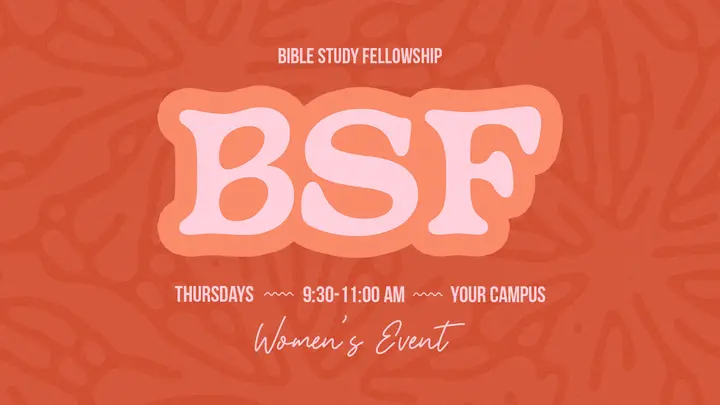 BSF: Bible Study Fellowship: HD slide