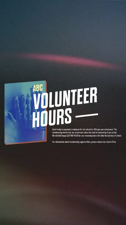 Volunteer Hours: story