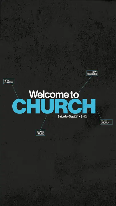 Welcome To Your Church: story