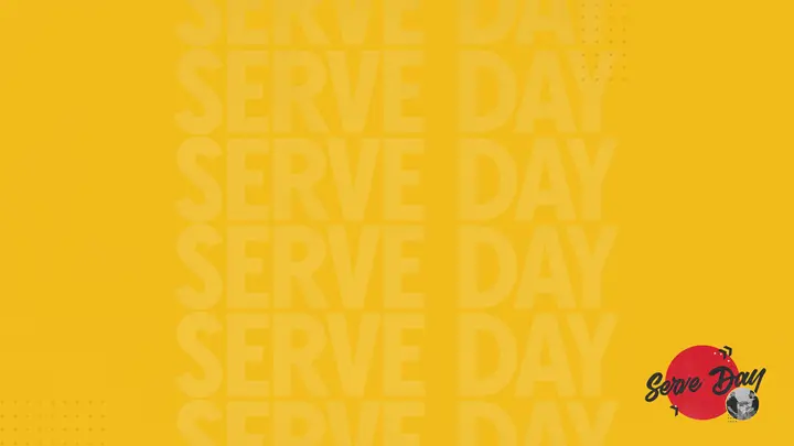 Serve Day: notes slide
