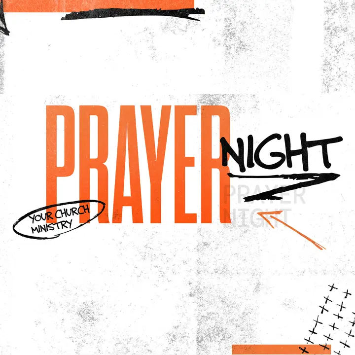 Prayer Night: social post