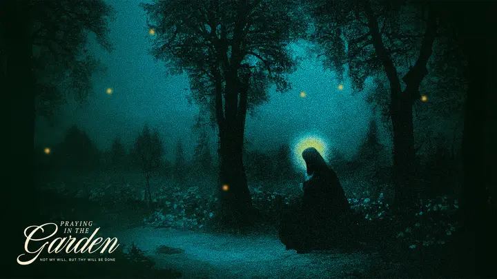 Praying In The Garden: notes slide