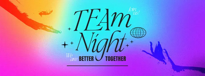 Team Night Better Together: facebook cover