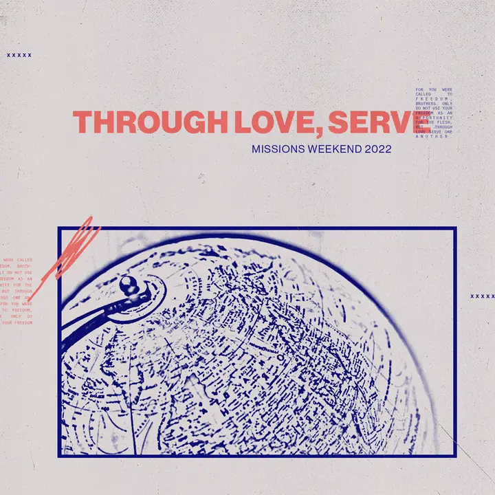 Through Love, Serve: social post
