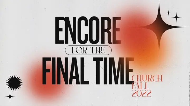 Encore For The Final Time: HD slide