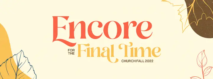 Encore For The Final Time: facebook cover