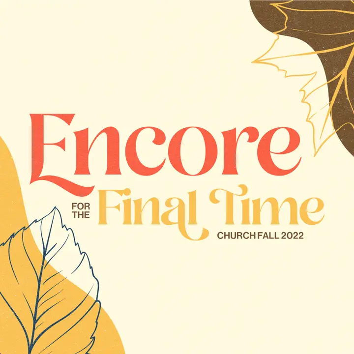 Encore For The Final Time: social post