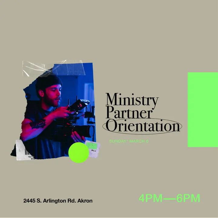 Ministry Partner Orientation: social post