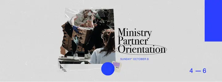 Ministry Partner Orientation: facebook cover