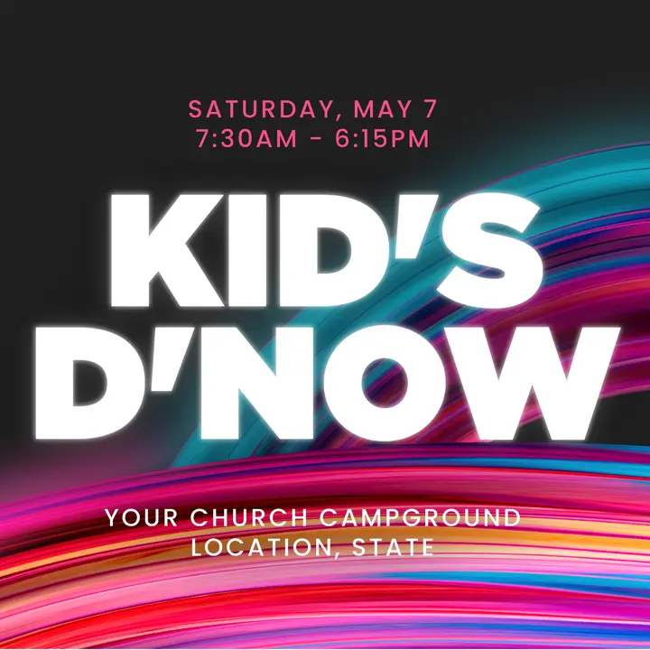 Kid’s D’Now: social post