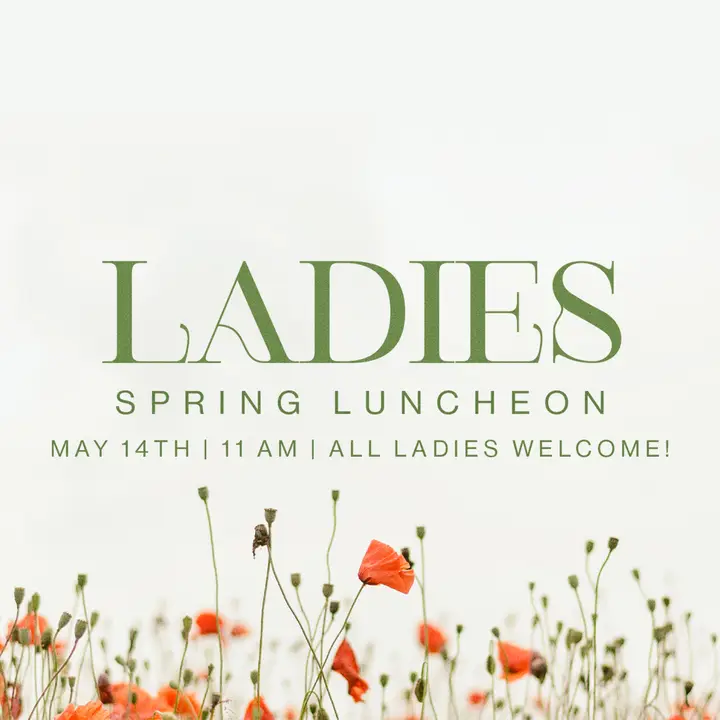 Ladies Spring Luncheon: social post