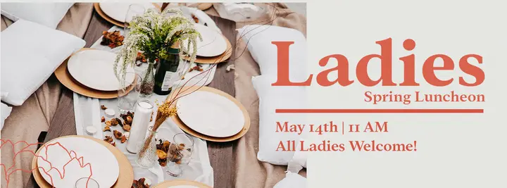Ladies Spring Luncheon: facebook cover