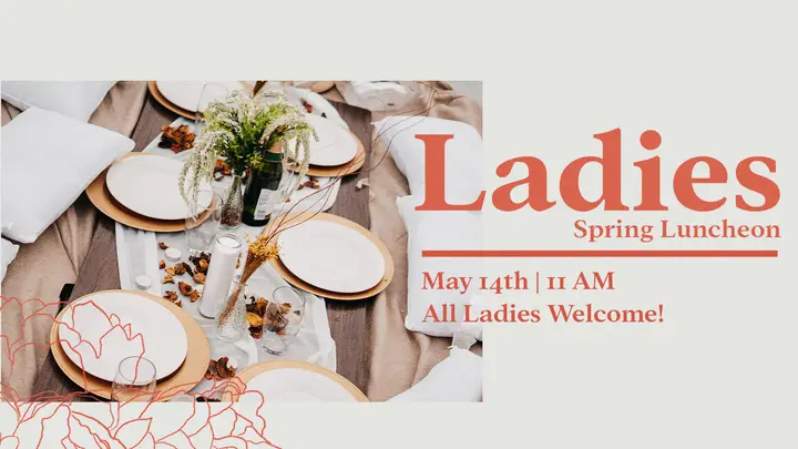 Ladies Spring Luncheon: HD slide