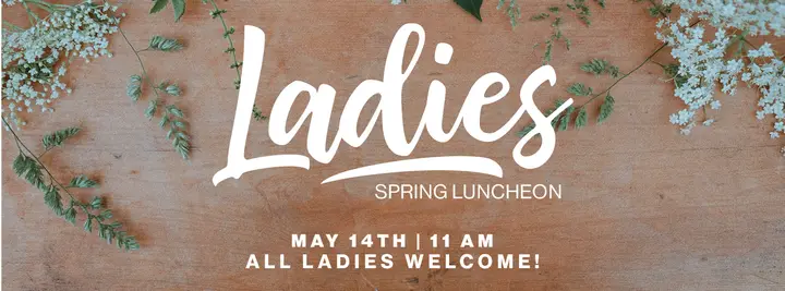 Ladies Spring Luncheon: facebook cover