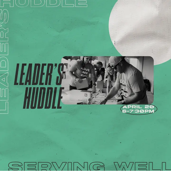 Leader’s Huddle: social post