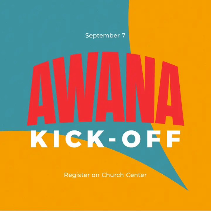 Awana Kick-Off: social post