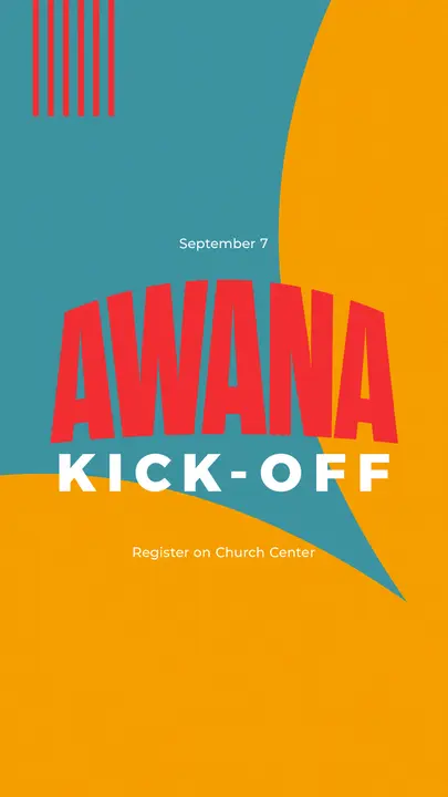 Awana Kick-Off: story
