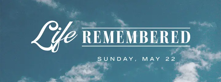 Life Remembered: facebook cover