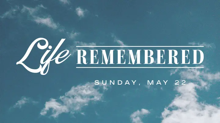 Life Remembered: HD slide