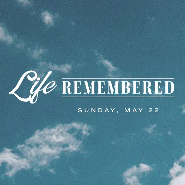 Life Remembered: social post