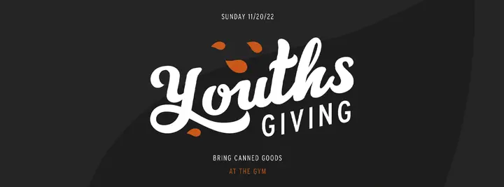Youthsgiving: facebook cover