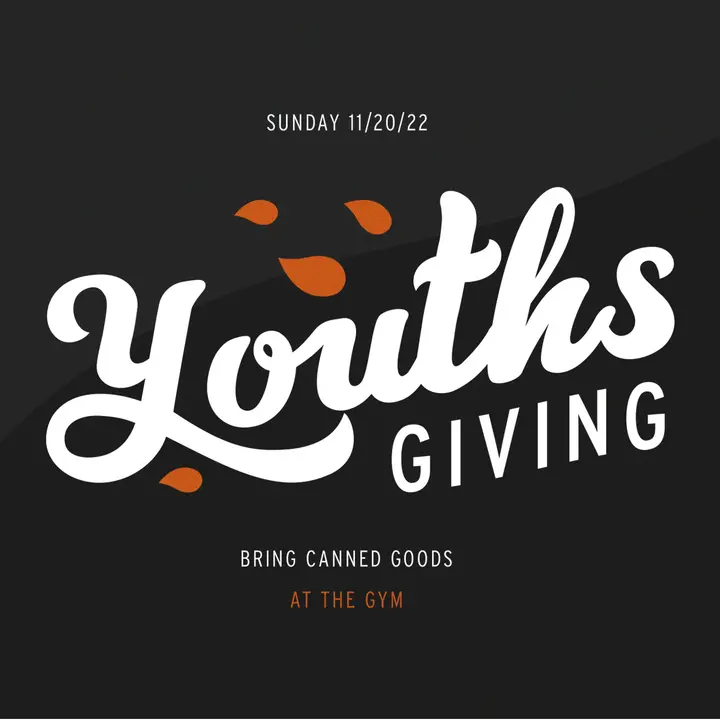 Youthsgiving: social post