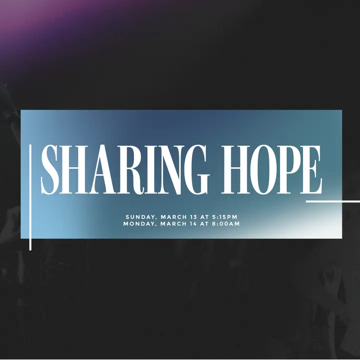 Sharing Hope: social post