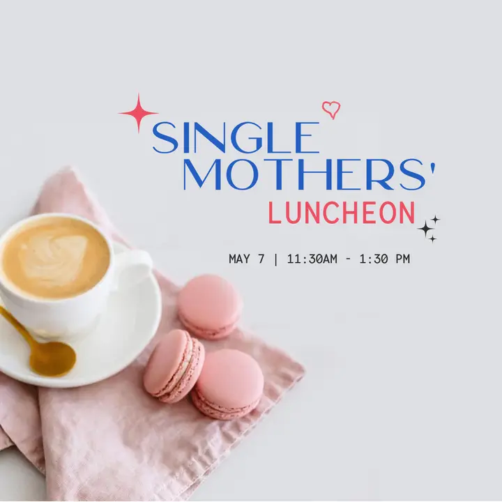 Single Mothers Luncheon: social post