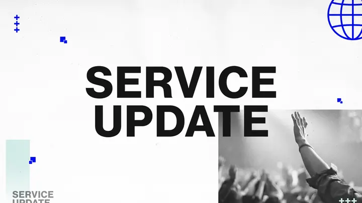 Service Update: HD slide