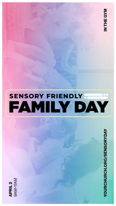 Sensory Friendly Family Day: story