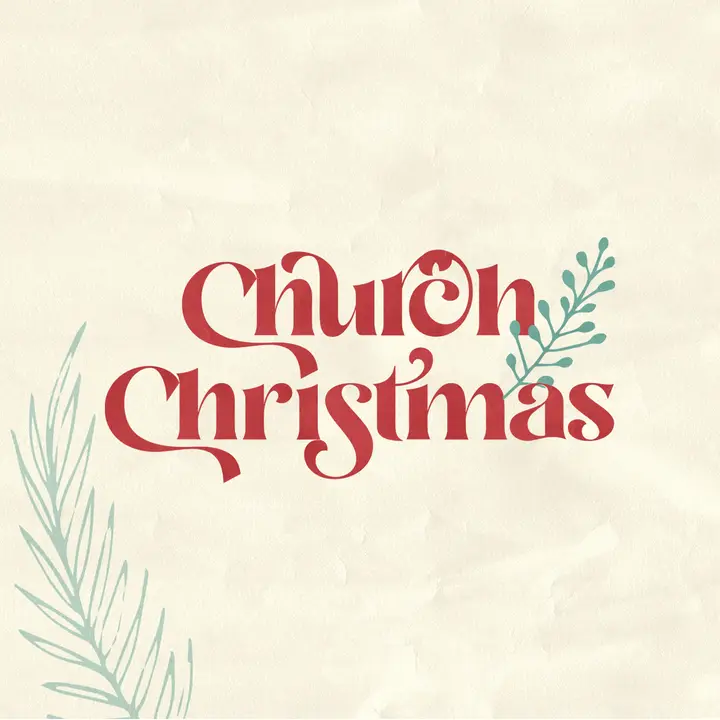 Church Christmas: social post