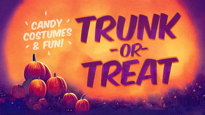 Trunk Or Treat: title slide