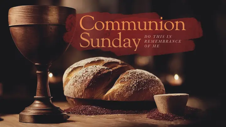 Communion Sunday: slide